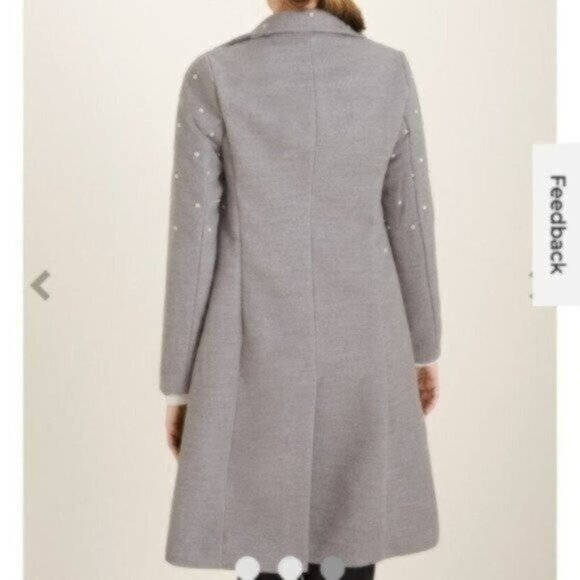 NWOT Chico's Faux-Pearl Embellished Jacket - Picture 3 of 6